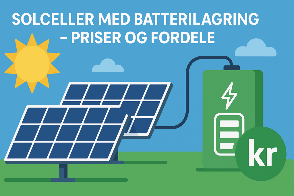 Solceller med batteri – Priser og fordele