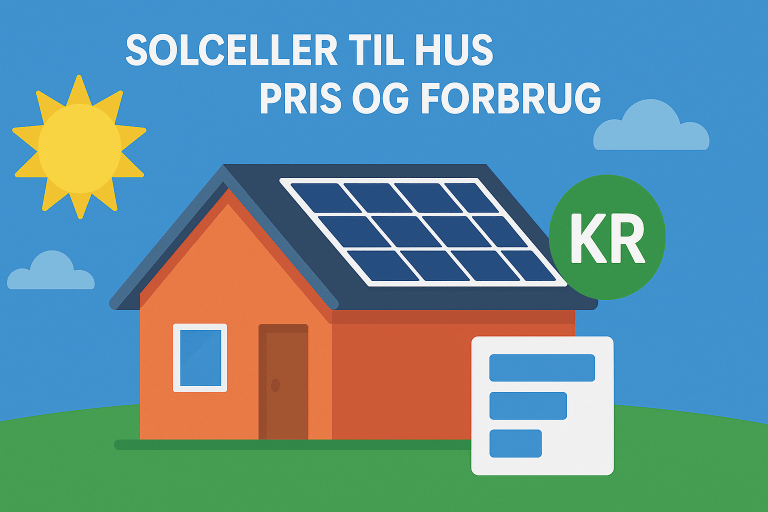 Solceller til hus – Pris og forbrug