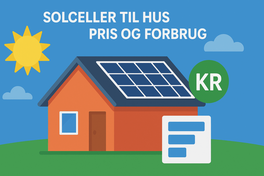 Solceller til hus – Pris og forbrug